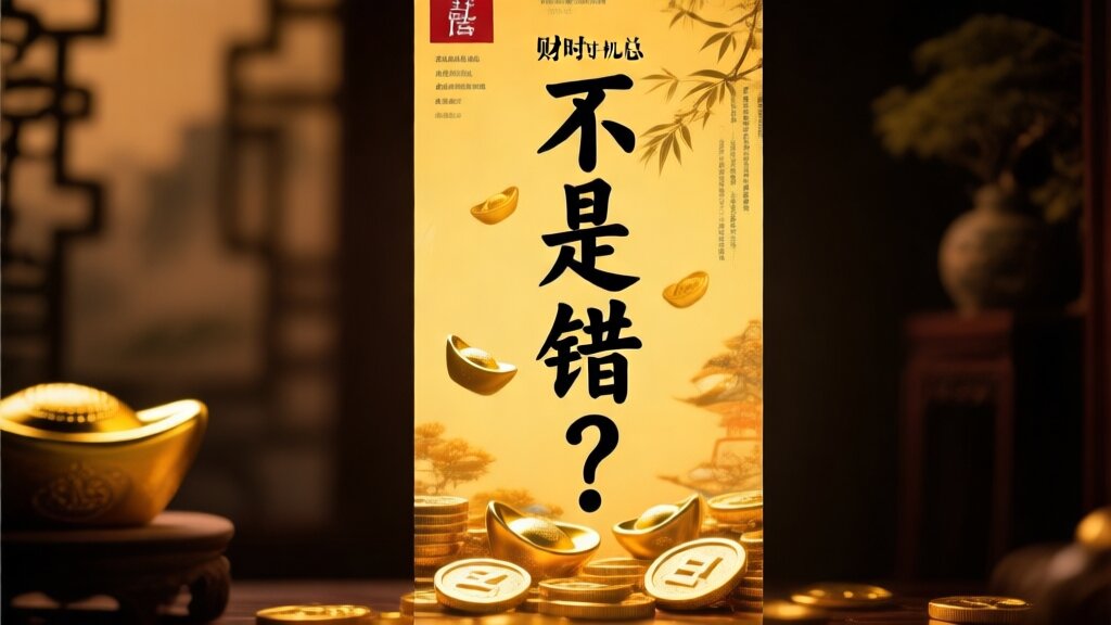 求财时机总选错？不是你不够拼